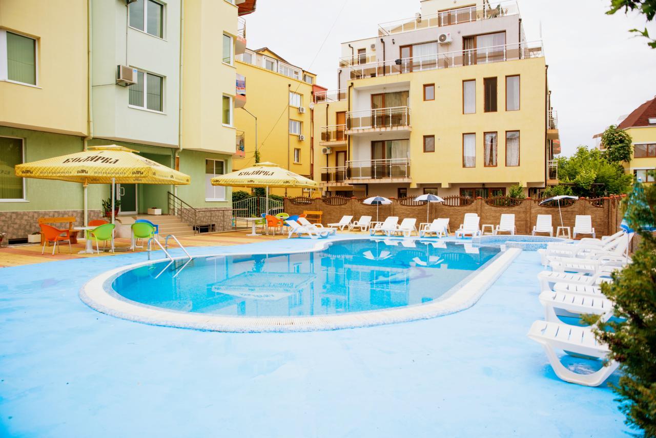 Cristal Hotel Ravda Bagian luar foto